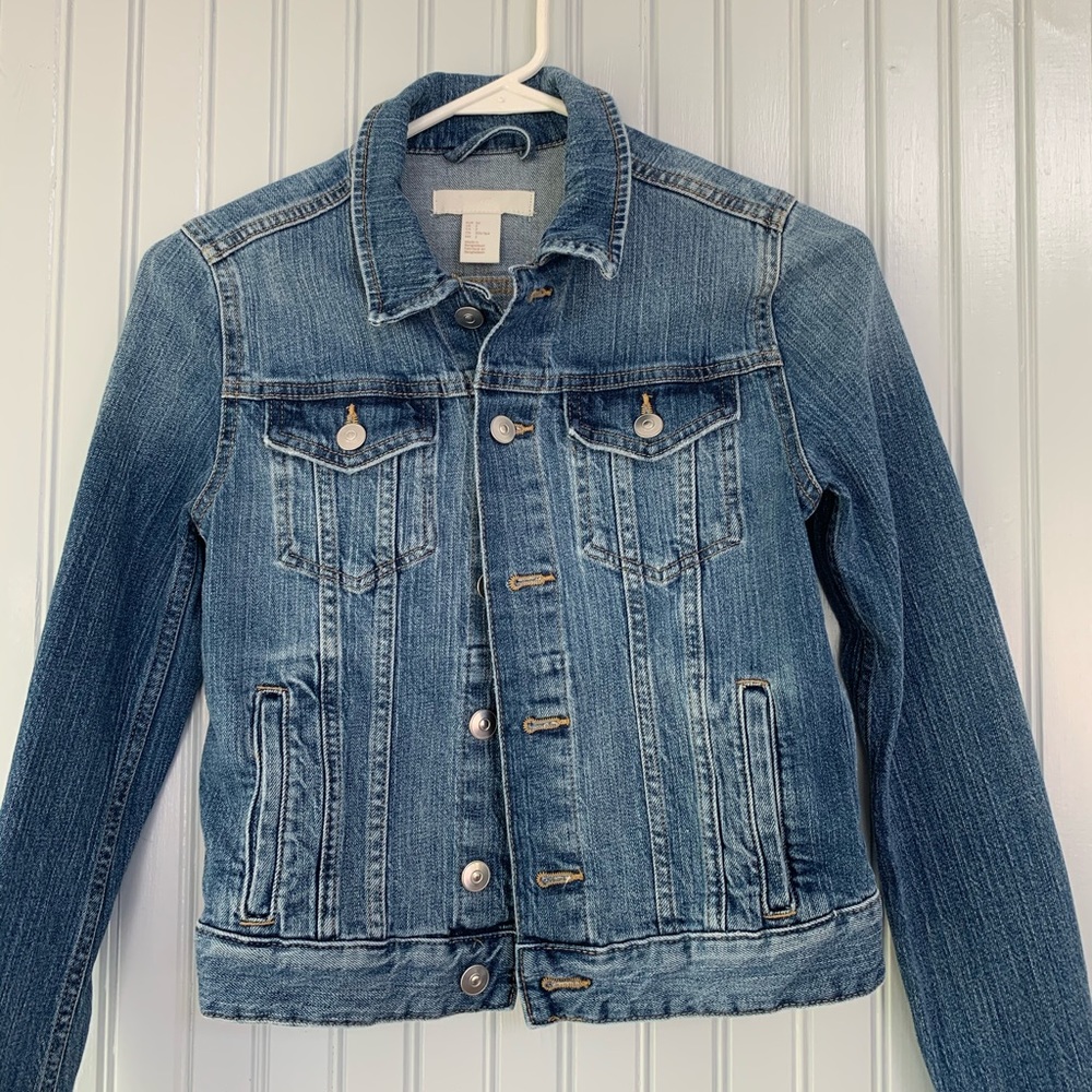 denim jacket great for styling with any piece